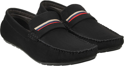 Walkway by Metro Mocassin For Men(Black , 7)