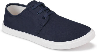 SPOTWALK Canvas Shoes For Men(Navy , 8)