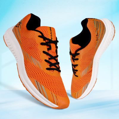 NIVIA Track & Field Training Running Shoes For Men(Orange)