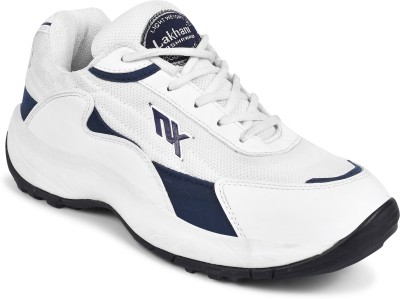 Lakhani 1604 Light Weight,Comfortable,Trendy,Running, Breathable,Gym Running Shoes For Men(White)