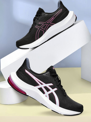 Asics GEL-PULSE 14 Running Shoes For Women(Black , 4)