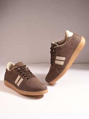 Roadster Sneakers For Men(Brown , 11)