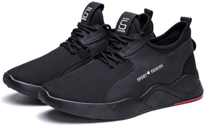 Jut Fire Running Shoes For Men(Black , 8)