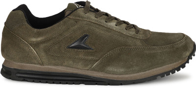 POWER Corporate Casuals For Men(Olive , 7)