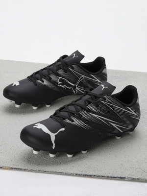 PUMA ATTACANTO FG/AG Football Shoes For Men(Black , 6)