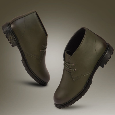 Real Bliss Outdoor,Riding,Casual Boot For Men Boots For Men(Green , 6)
