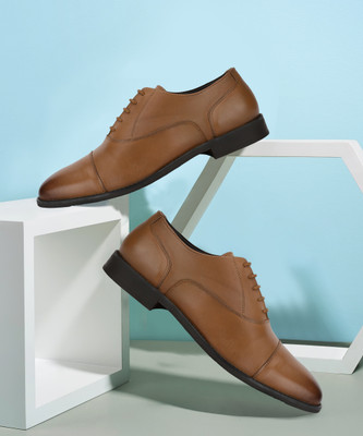 WOODLAND Oxford For Men(Brown , 5)