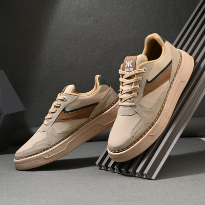 KILLER Sneakers For Men(Beige , 6)