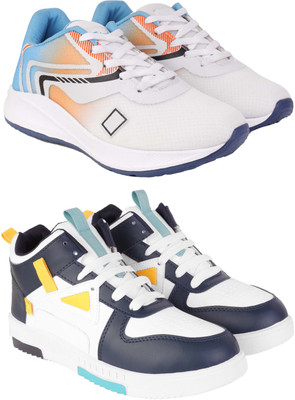 DRACKFOOT Men's Lightweight Comfortable Sports Shoes Casuals For Men(Multicolor , 10)