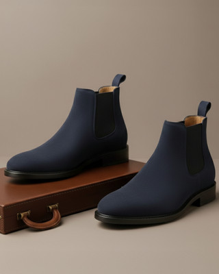 Kraasa Boots For Men(Blue , 10)