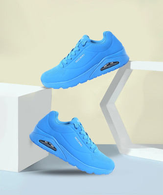 Skechers UNO - STAND ON AIR Running Shoes For Men(Blue , 6)