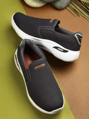 asian Superwalk-14 Grey Gym,Sports,Casual, Stylish With Extra Comfort Walking Shoes For Men(Grey, Orange)