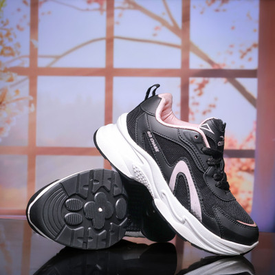 asian -12 Women Sneaker | Girls Casual & Sports Shoes for Daily Wear & Gym Sneakers For Women(Black, Pink , 8)