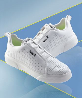 LIBERTY Leap7x CROATIA-2E Casual Lacing Shoes With EVA Sole | PU Outsole Comfortable Sneakers For Men(White , 6)