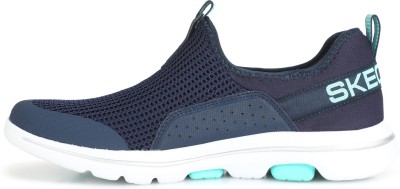 Skechers GO WALK 5 Walking Shoes For Women(Navy , 6)