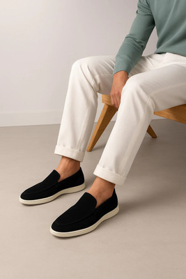 Qismat Loafers For Men(Black , 10)