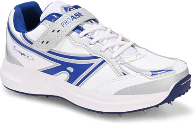 Proase Stylish and Comfortable Cricket Sports hoes for Men F/S-101 Cricket Shoes For Men(Blue , 11)