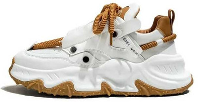 glemia Chunky & Fashionable Sneaker | Running Shoes with Rubber Outsole Sneakers For Men(Multicolor , 9)