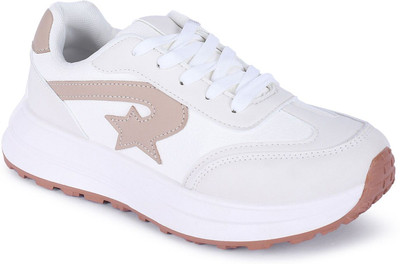 GOLDSTAR ARCAXL-113 Sneakers for Women Lightweight Shoes for Women Comfortable Sneakers Sneakers For Women(Grey, Beige , 6)
