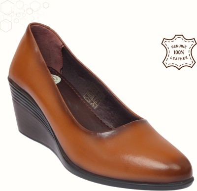 Zoom Shoes AL-1051 Party Wear For Women(Tan , 5)