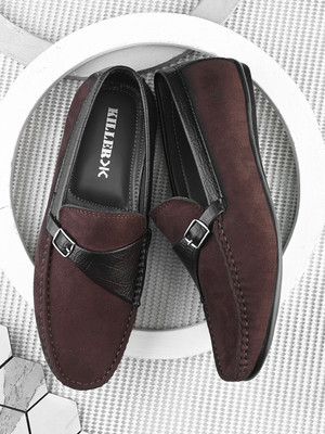 KILLER Loafers For Men(Brown , 8)