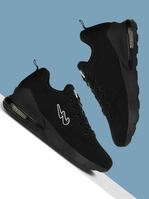 CAMPUS Running Shoes For Men(Black , 8)