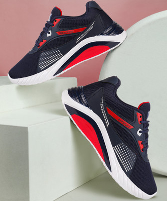 BERSACHE Sports Shoes For Men Running Shoes For Men(Navy , 9)