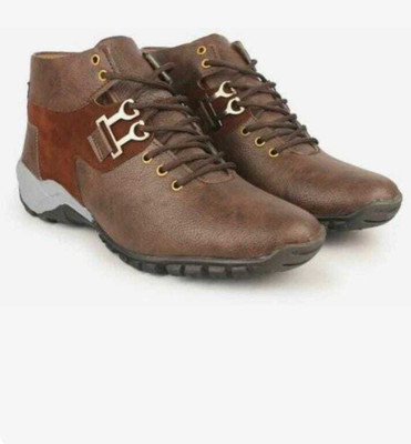 RKMR Boots For Men(Brown , 9)