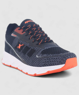Sparx SM 816 Running Shoes For Men(Black, Orange , 8)