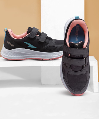 asian Firefly-10 Black Sports,Training,Gym,Walking,Stylish Walking Shoes For Women(Black , 7)