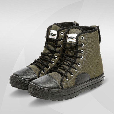 Unistar high ankle jungle boots discount