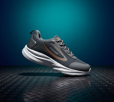 Vokstar TrailCore Ignite Running Shoes For Men(Grey , 9)