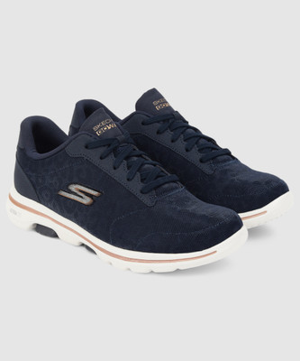 Skechers Go Walk 5 - Wild Walking Shoes For Women(Navy , 3)