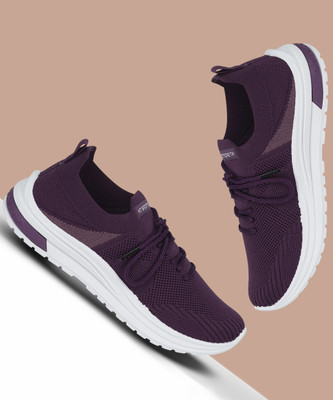 M7 By Metronaut Comfi-Line Soft Casual Sneakers For Women(Purple , 8)