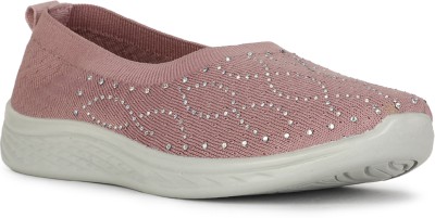 Bata Bata Women's Ballerina Flats for Comfort and Chic Style Walking Shoes For Women(Pink , 4)