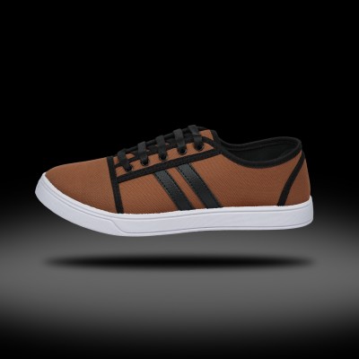 Free Kicks FK- Camp Comfortable Sneakers For Men(Tan , 9)