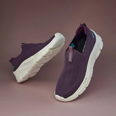 CAMPUS KURSTIN Women's Casual Shoes | Memory Insole with PilloFoam Comfort | Slip-On Walking Shoes For Women(Purple , 8)
