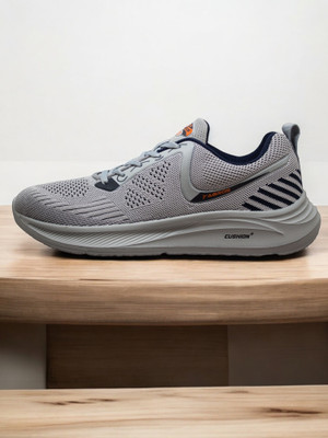 Abros KIERAN Running Shoes For Men(Grey , 8)