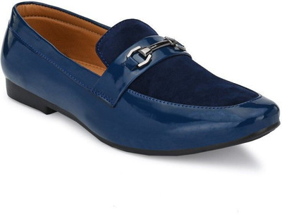 RED LIONS Loafers For Men(Blue , 8)