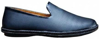 Krishna collection Black Ethnic Slip-On Mojari Shoes for Men Party Wear For Men Party Wear For Men(Black , 8)