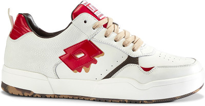 LOTTO Melt - Hoopstar OG Leather Sneakers For Men(White , 9)