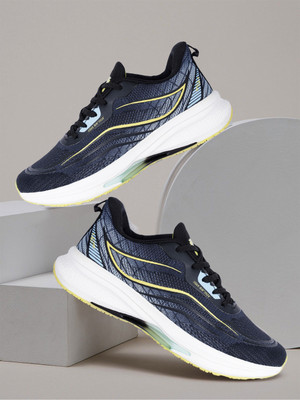 LANCER NAVIGATOR-1BLK-YLW Running Shoes For Men(Black , 8)