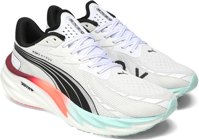 PUMA Velocity NITRO 4 HYROX Running Shoes For Men(White , 11.5)