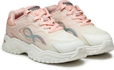 asian Flora-07 Women’s Fashion Sneakers Running Shoes For Women(White, Pink , 4)