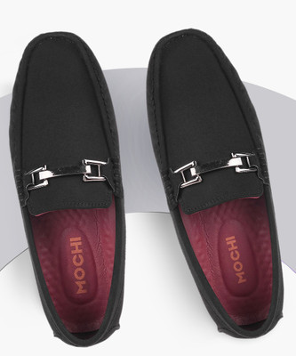 MOCHI Loafers For Men(Black , 7)