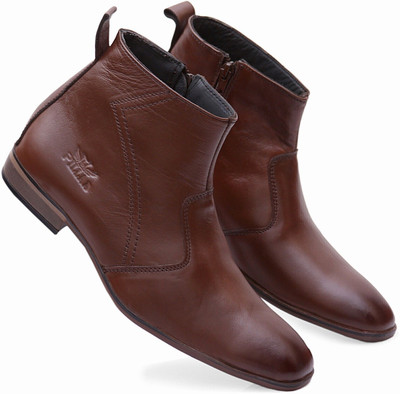 PILLAA Boots For Men(Brown , 6)