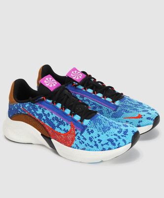 NIKE M Superrep Go 3 Nn Fk Training & Gym Shoes For Men(Blue , 9)