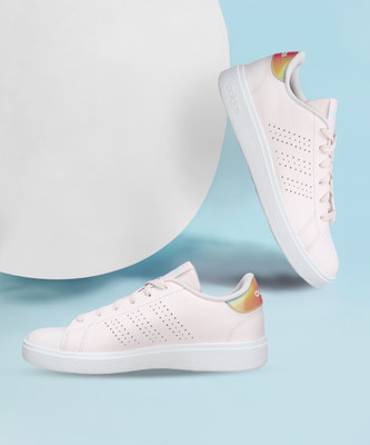 ADIDAS ADVANTAGE BASE 2.0 Sneakers For Women(Pink , 6)