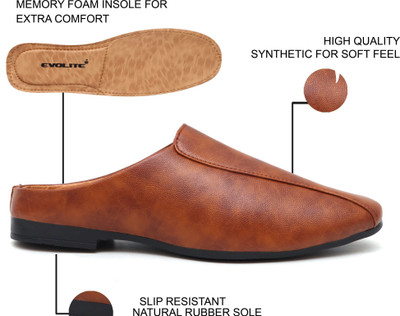 Evolite Loafers For Men(Brown , 10)