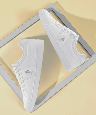 U.S. POLO ASSN. DORIM Sneakers For Men(White , 11)